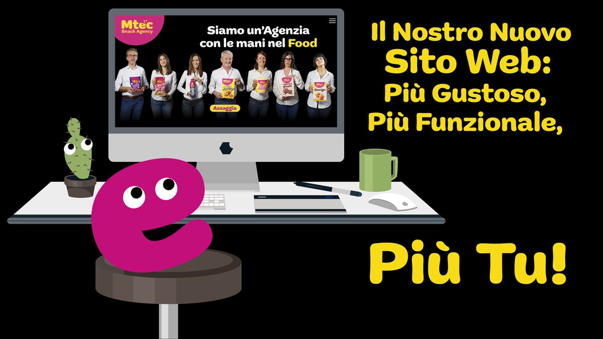  Il Nuovo Sito Web di Mtec Snack Agency: Più Gustoso, Più Funzionale, Più Tu!
