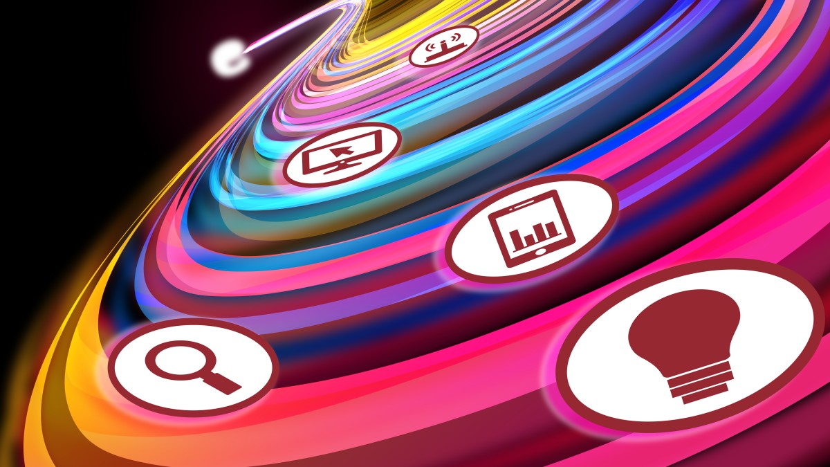 Questa illustrazione rappresenta visivamente il "risveglio" e la crescita di un brand. Al centro dell'immagine, una forma stilizzata (come un germe, un piccolo seme o un punto di luce iniziale) simboleggia il brand nella sua fase "nascosta" o potenziale. 