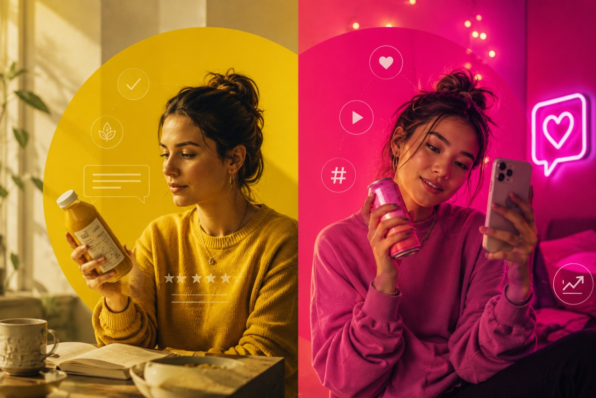 La Gen Z scopre i prodotti sui social. I Millennials costruiscono la fedeltà al brand.  Due generazioni, due linguaggi, un solo obiettivo: crescere.
